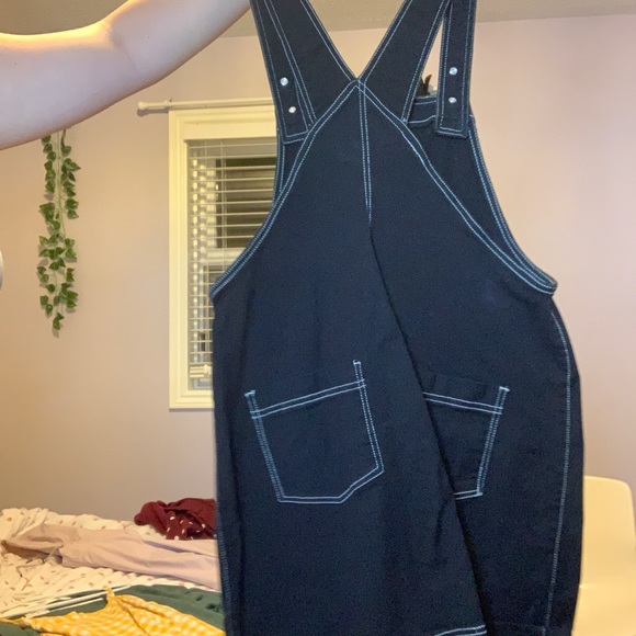 Black denim dress - Picture 2 of 2